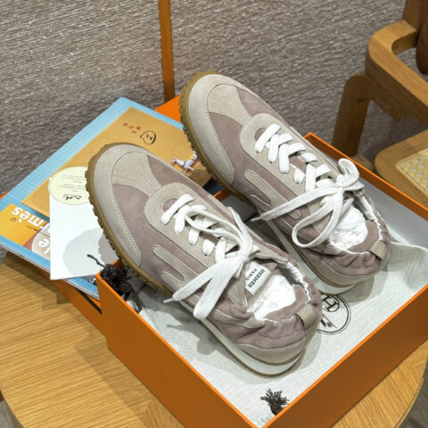 HERMES 617-Jet德训运动鞋👟（男款🚹）裸色/Nude color