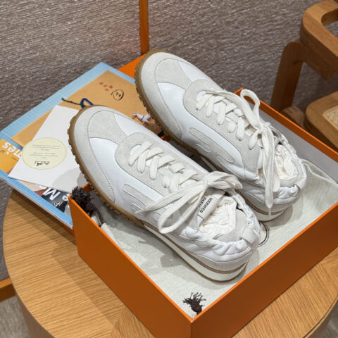 HERMES 617-Jet德训运动鞋👟（男款🚹）白色/white