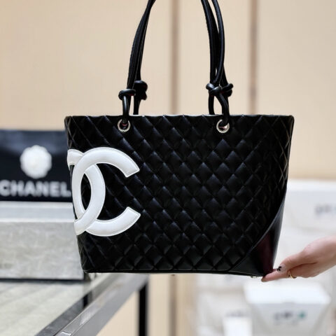 CHANEL 经典万年款中古康鹏tote A29795