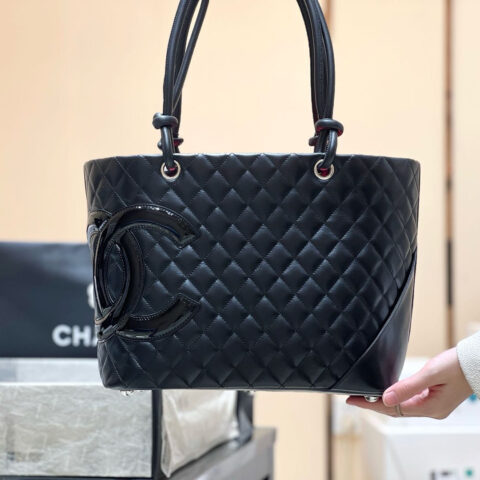 CHANEL 经典万年款中古康鹏tote A29795