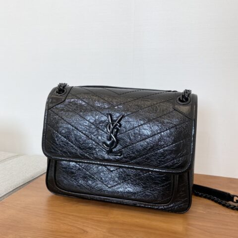 YSL 【𝙉𝙞𝙠𝙞-𝟮𝟴𝙘𝙢】 黑链