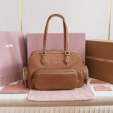 😘M家🍒 中古机车包 5BB159棕色