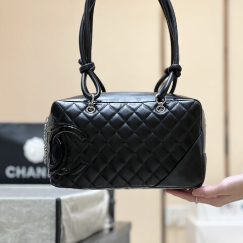 CHANEL 经典万年款中古康鹏大号枕头包👜A25171