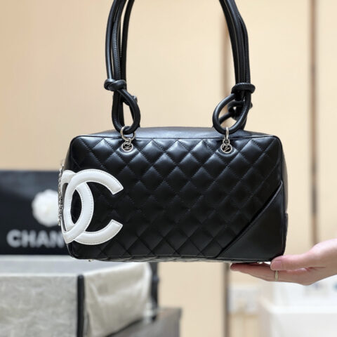 CHANEL 经典万年款中古康鹏大号枕头包👜A25171