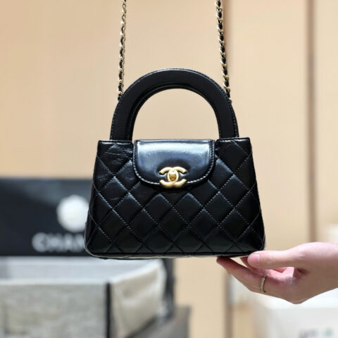 CHANEL 25C Kelly 新版本 AS4416黑色