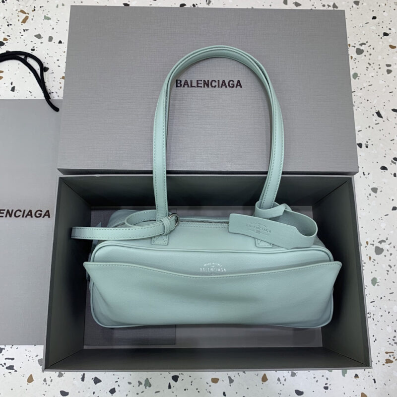 Balenciaga 保龄球包小号 832920浅蓝