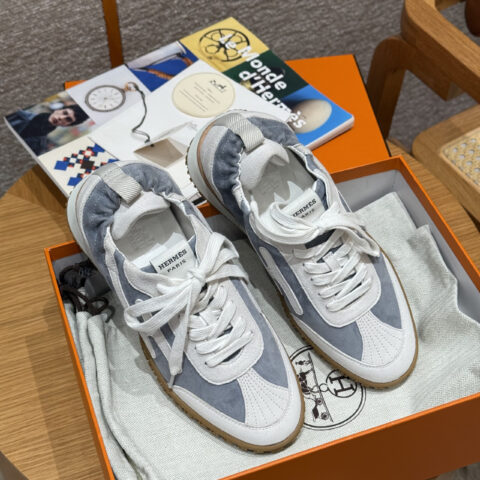HERMES 618-Jet 德训运动鞋👟云灰色/Cloud gray