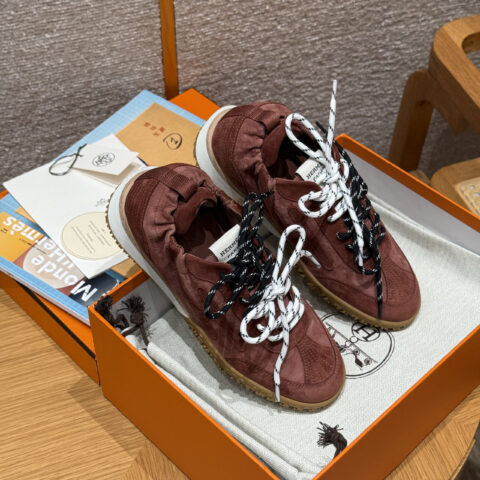 HERMES 618-Jet 德训运动鞋👟复古玫瑰色/Vintage rose color