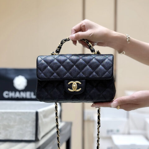 CHANEL 25B 手柄大mini包👜AS5701