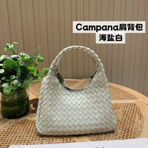 BV Campana肩背包 844249海盐白