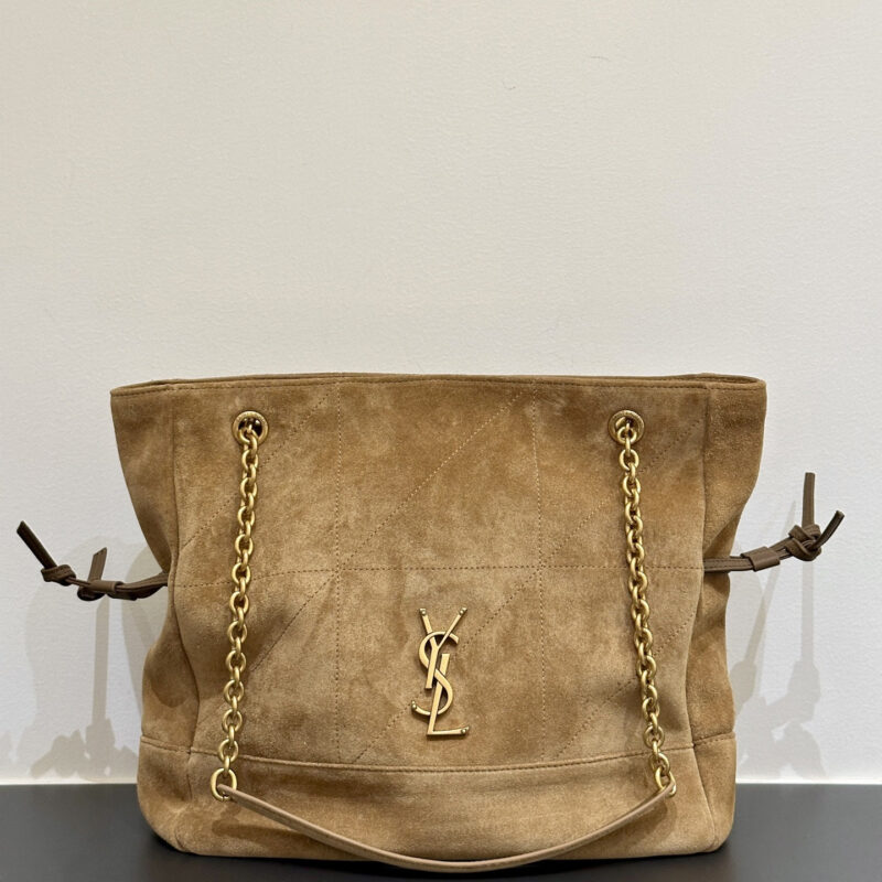 YSL 𝗝𝗮𝗺𝗶𝗲 𝟰.𝟯 小号𝗣𝗢𝗖𝗛𝗢𝗡_福袋水桶包 833948麂皮款