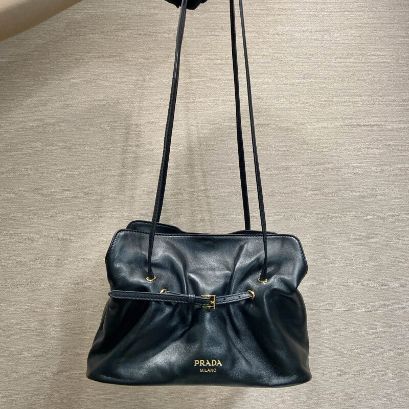 PRADA 新品云朵包 1BG586黑色