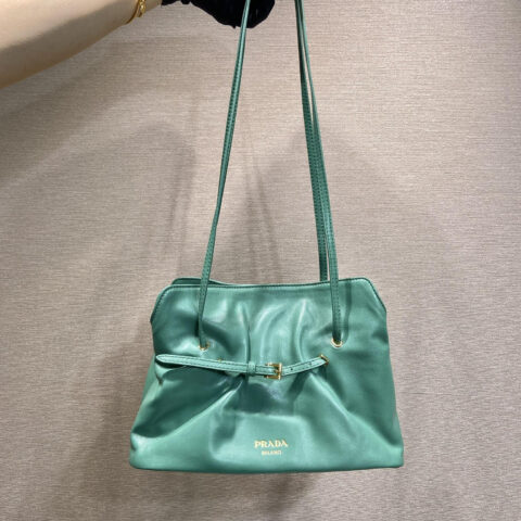 PRADA 新品云朵包 1BG586绿色
