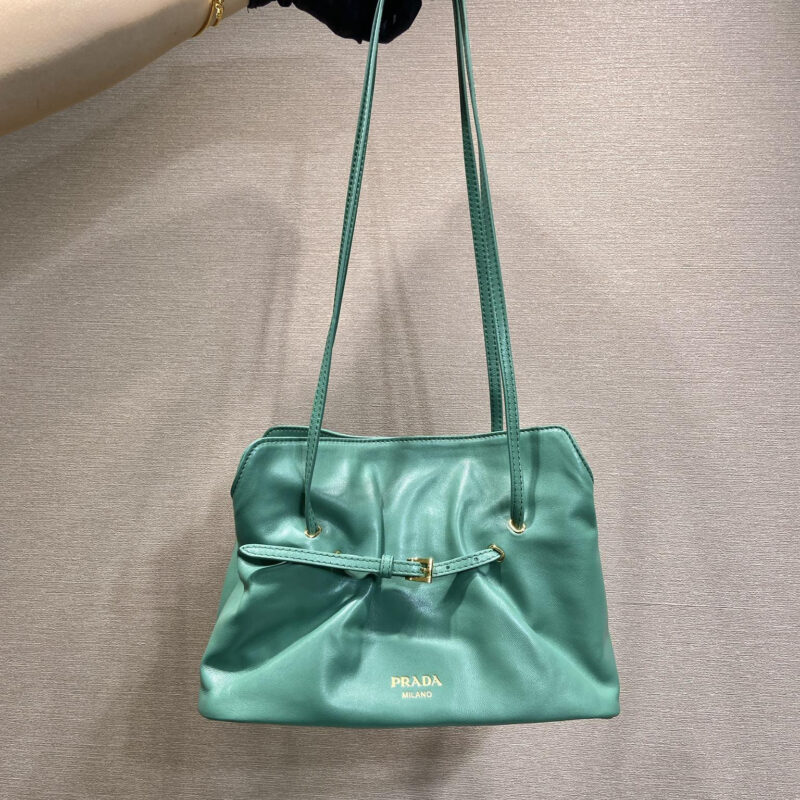 PRADA 新品云朵包 1BG586绿色