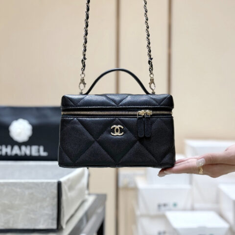 CHANEL 25K LP大菱格饭盒包👜AP4936