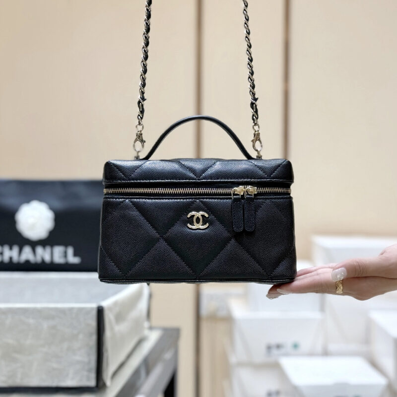 CHANEL 25K LP大菱格饭盒包👜AP4936