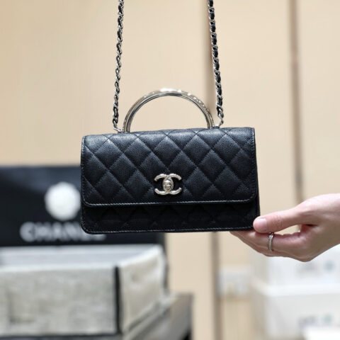 CHANEL 25P 限量版荔枝皮风琴包👜AP4498