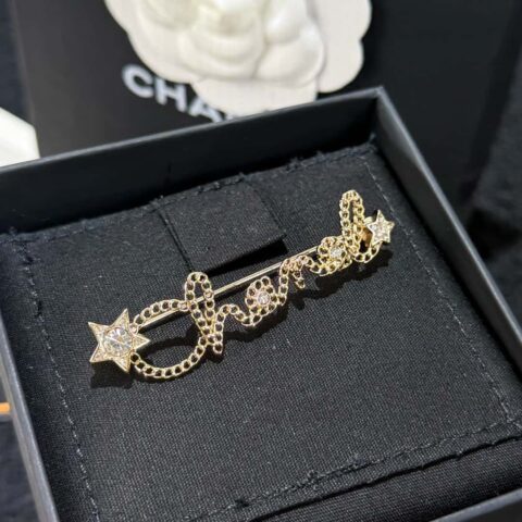 ❗️新品❗️ ☀️新款☑️ 香奈儿双C 25A新款五角星字母胸针 ☀️