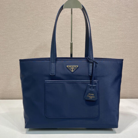PRADA 新品托特包1BG555小号 蓝色