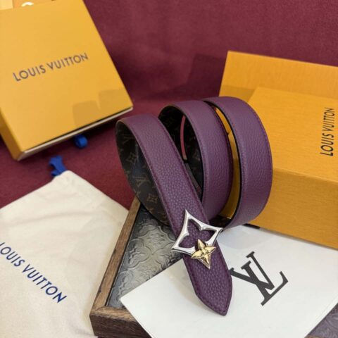 M8687W LV FLOWERGRAM 30 毫米双面腰带