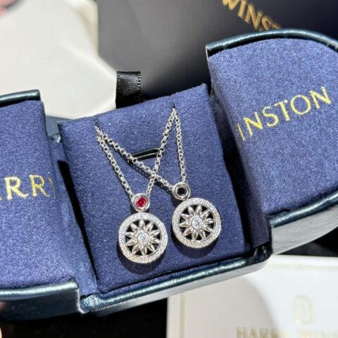 HARRY WINSTON  HW海瑞温时顿 Gates 系列太阳花项链