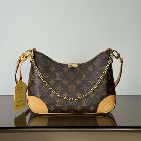 【特级原厂】  Boulogne手袋👜  型号: M45832老花 动态芯片版