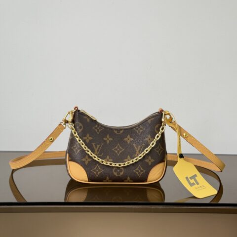 【特级原厂】  Nano Boulogne 手袋👜  型号: M25519老花 动态芯片版