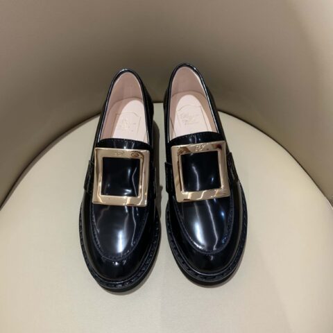 《顶级版本》 高端水镀RV扣 真皮沿条围边 乐福鞋