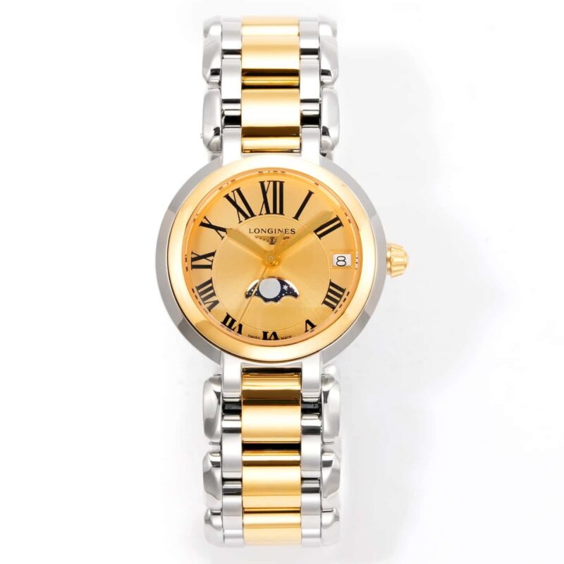 KB浪琴 LONGINES 匠心之作浪琴表心月系列月相腕表