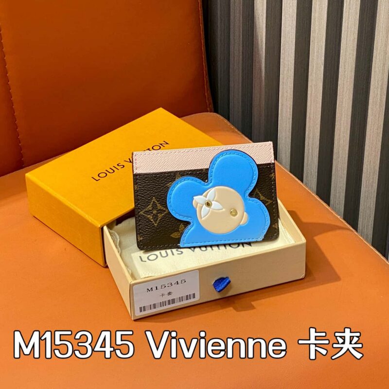 【原单精品】M15345老花 Vivienne 卡夹 圣诞款卡包钱包