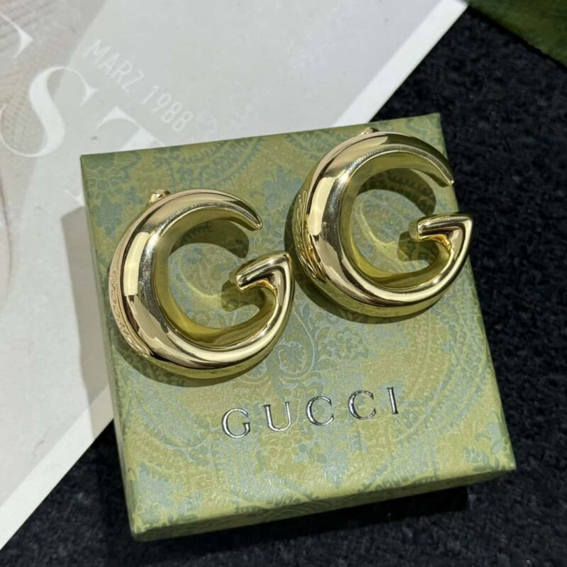 ❗️新品❗️  ☀原单货  ☀新款Gucci古驰双G大G金色耳钉耳环 ☀