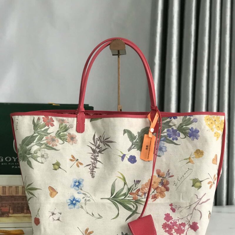 原厂皮 2025限量版Goyard戈雅SAINT LOUIS大号包 红色