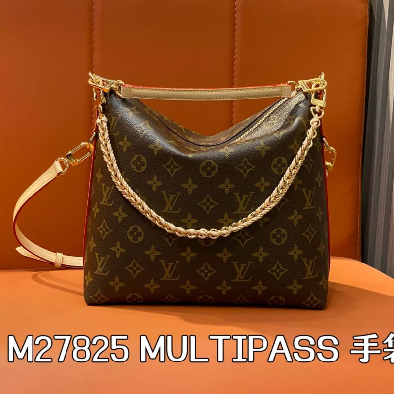 【原单精品】M27825老花 老花链条包 MULTIPASS 手袋