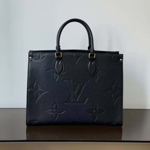 【特级原厂】OnTheGo 中号手袋👜 型号: M45595黑色 动态芯片版