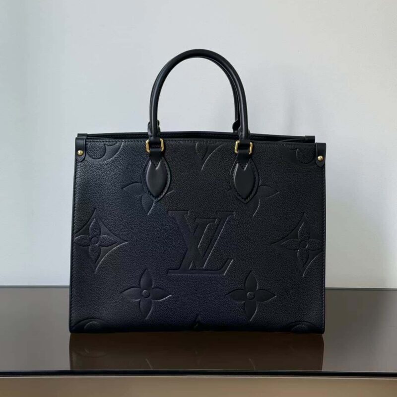 【特级原厂】OnTheGo 中号手袋👜 型号: M45595黑色 动态芯片版