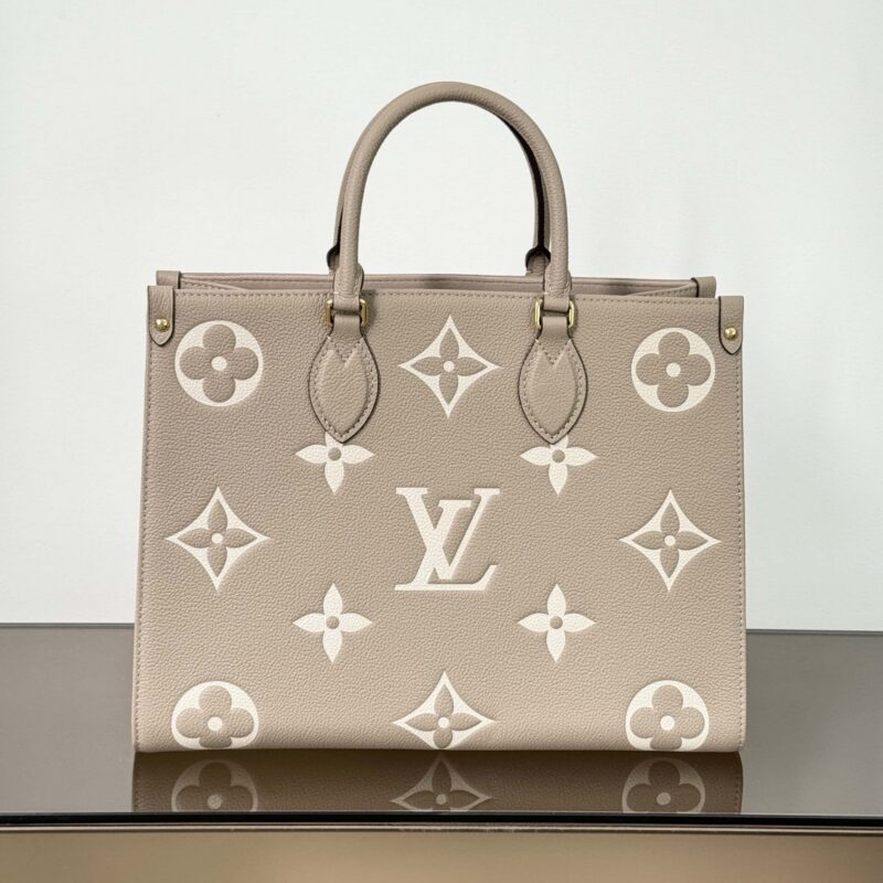 【特级原厂】OnTheGo 中号手袋👜 型号: M45494大象灰动态芯片版