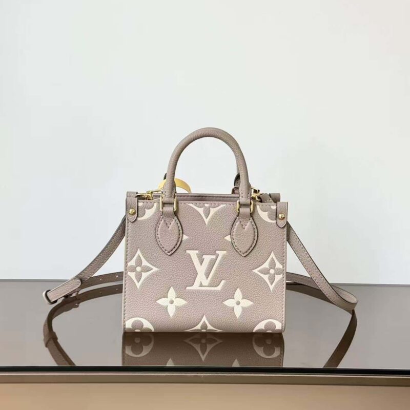 【特级原厂】OnTheGo BB手袋👜 型号: M47054大象灰 动态芯片版