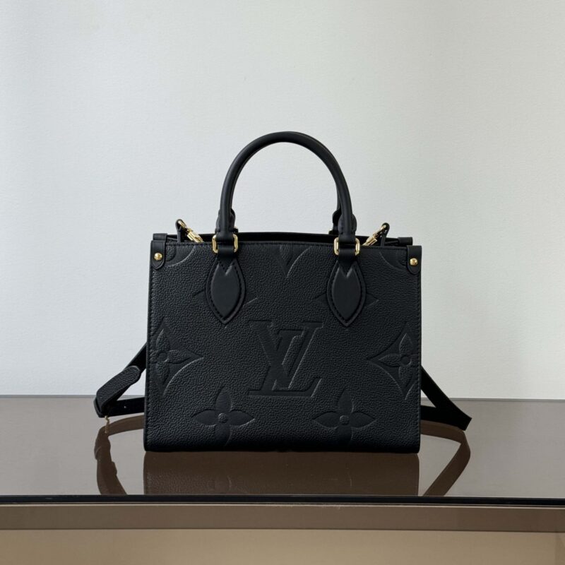 【特级原厂】 OnTheGo 小号手袋👜 型号: M45653黑色 动态芯片版