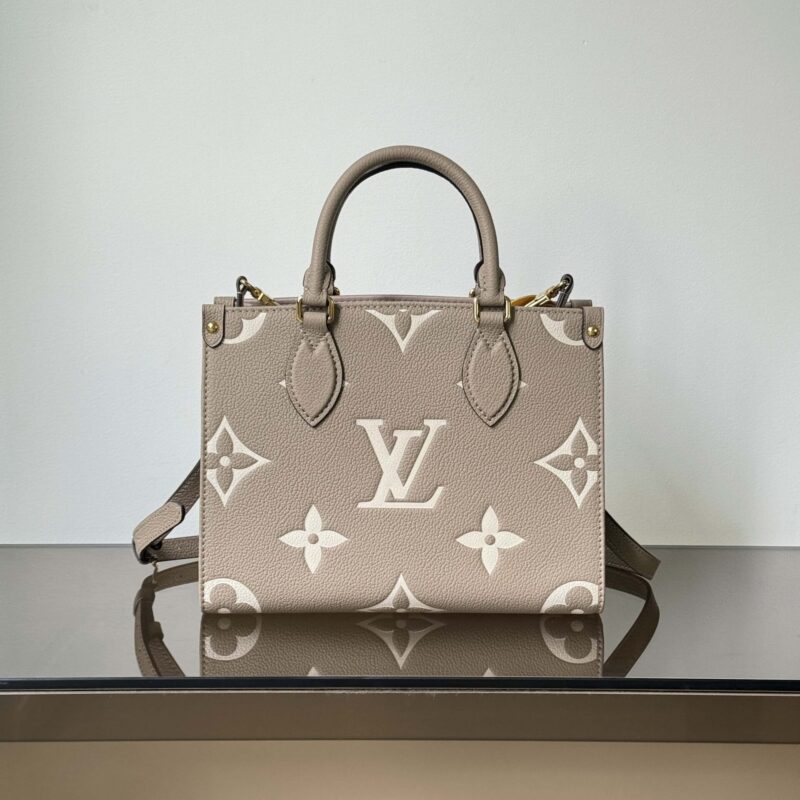 【特级原厂】OnTheGo 小号手袋👜 型号: M45779大象灰  动态芯片版