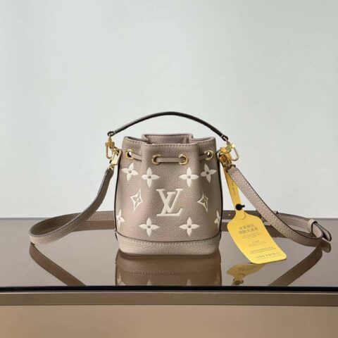 【特级原厂】Nano Noe 手袋👜  型号: M46291大象灰 动态芯片版