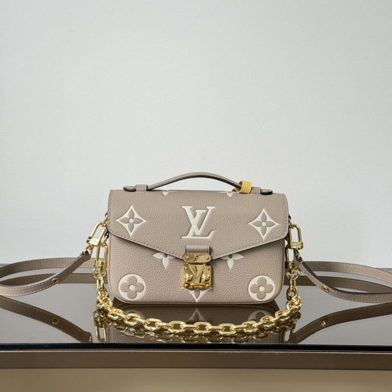 【特级原厂】 Pochette Metis East West 手袋👜 型号: M23081大象灰 动态芯片版