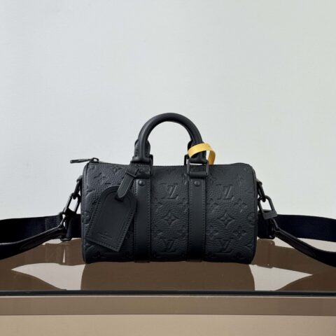 【特级原厂】 Keepall Bandouliere 手袋👜 型号: M20900黑色 动态芯片版