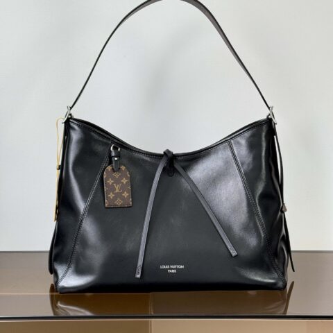 【特级原厂】 Carryall Dark 中号手袋👜  型号: M25143黑色 动态芯片版