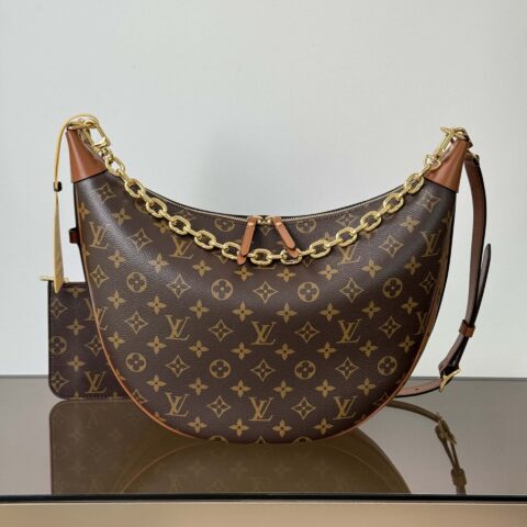 【特级原厂】 Loop Hobo 手袋👜  型号: M46311老花 动态芯片版