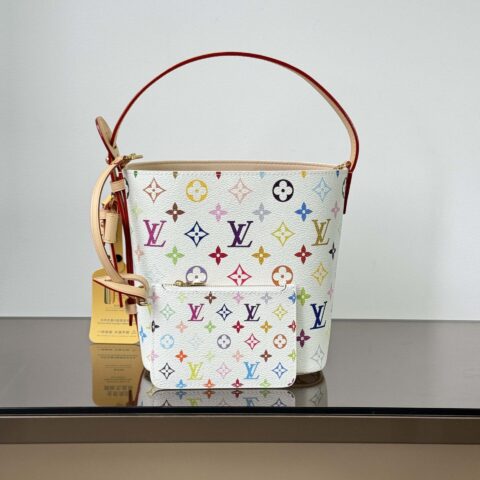 【特级原厂】 aII inbb 白三彩手袋👜  型号: M13089白彩 动态芯片版