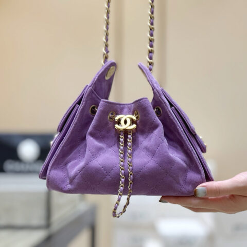 CHANEL 26C “25bag迷你”登场👜AS5631紫