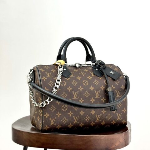 【特级原厂】  Speedy Soft30 Dark 手袋👜  型号: M12243  动态芯片版