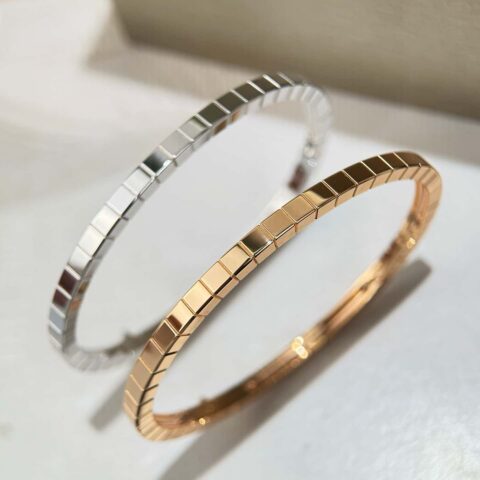 ❗️新品❗️宽版光面款 ☀️萧邦ICE CUBE 系列宽版方块手镯 ☀️