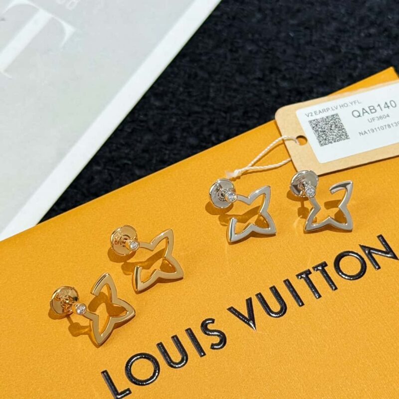 ☀Louis Vuitton 路易威登 Iv blossom 珠宝系列菱形耳钉耳环