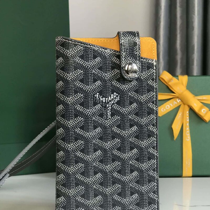 Goyard戈雅MontMartre GM|||手机包020122 灰色